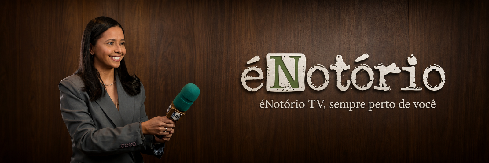 A ÉNotório TV amplia a missão do portal ao transformar informação em conteúdo audiovisual ágil, acessível e próximo do público.